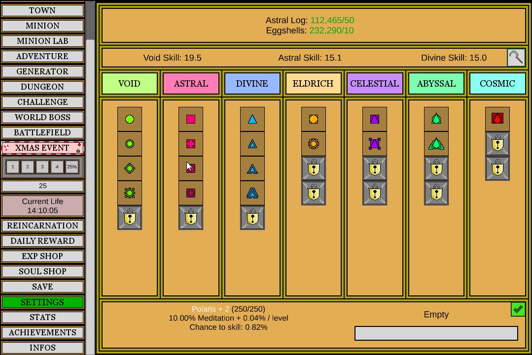 Скриншот из игры Wizard And Minion Idle - 13