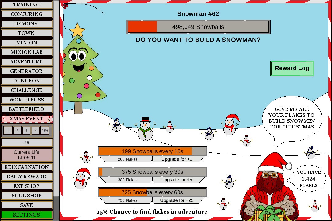 Скриншот из игры Wizard And Minion Idle - 43