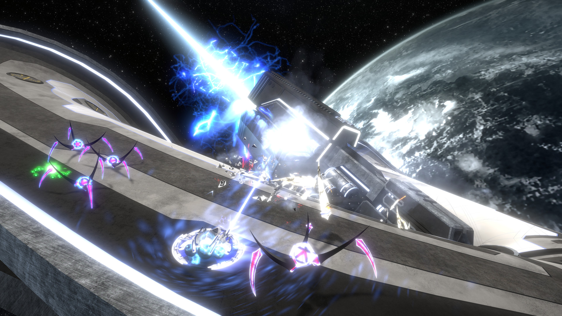 Скриншот из игры Curved Space - 3