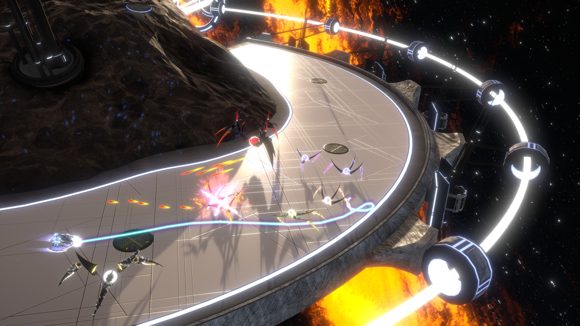 Скриншот из игры Curved Space - 4