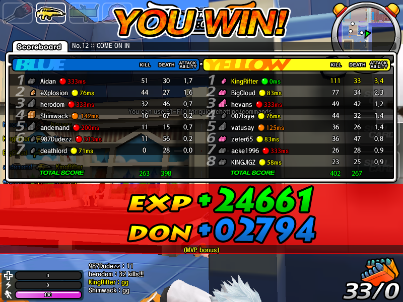 Скриншот из игры Manga Fighter - 3