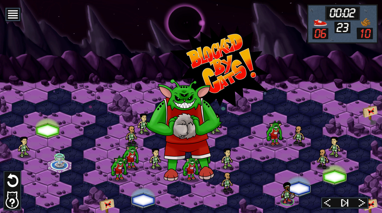 Скриншот из игры BasCatball Jupiter: Basketball & Cat - 1