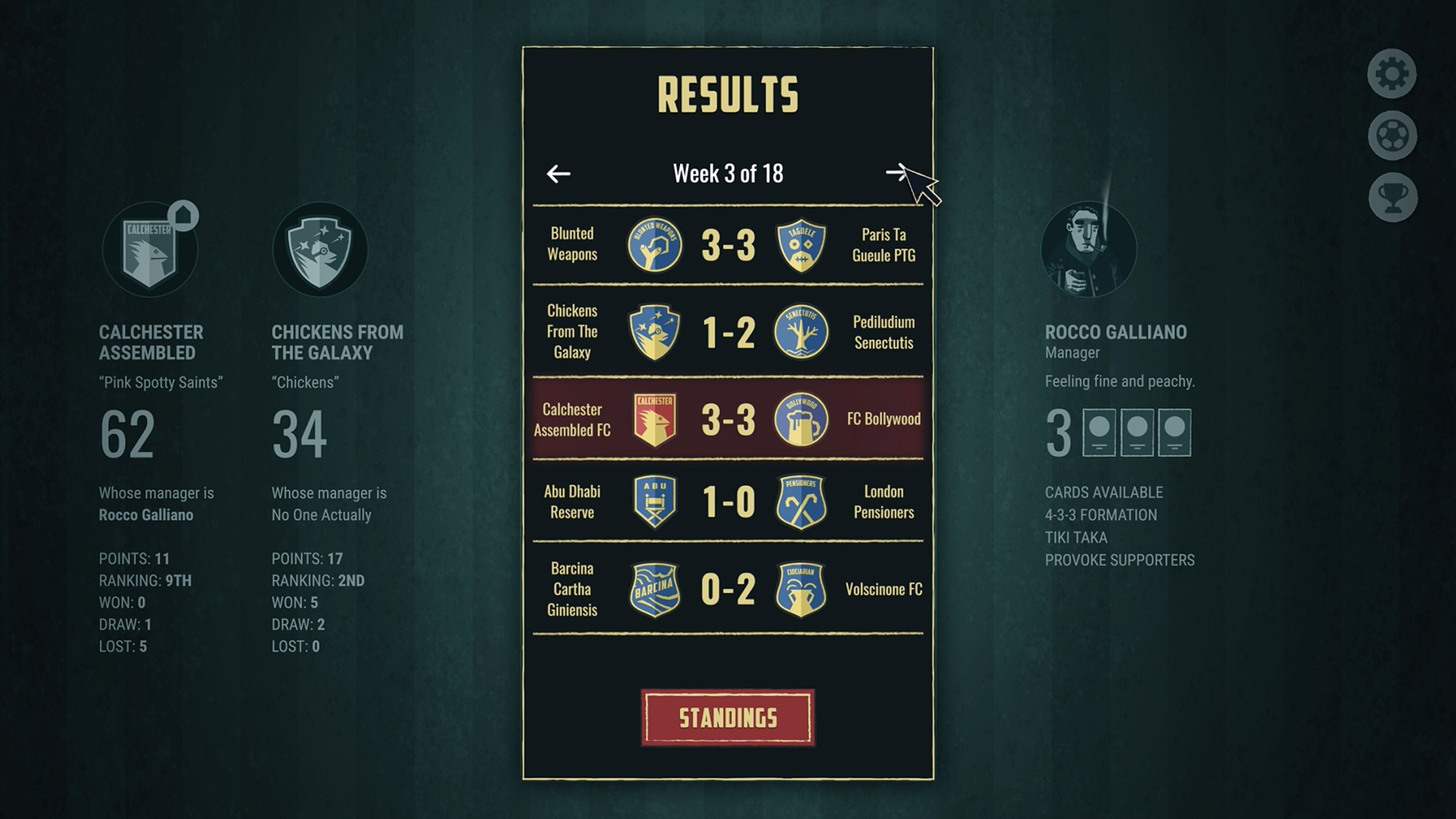 Скриншот из игры Football Drama - 8