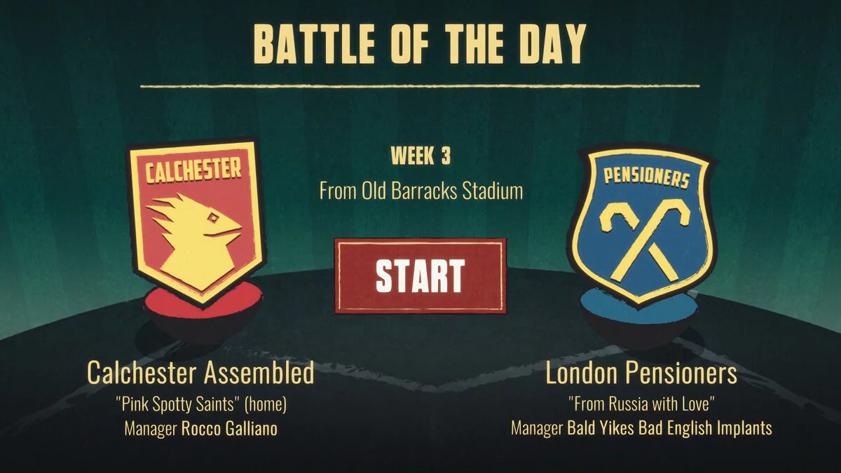 Скриншот из игры Football Drama - 11