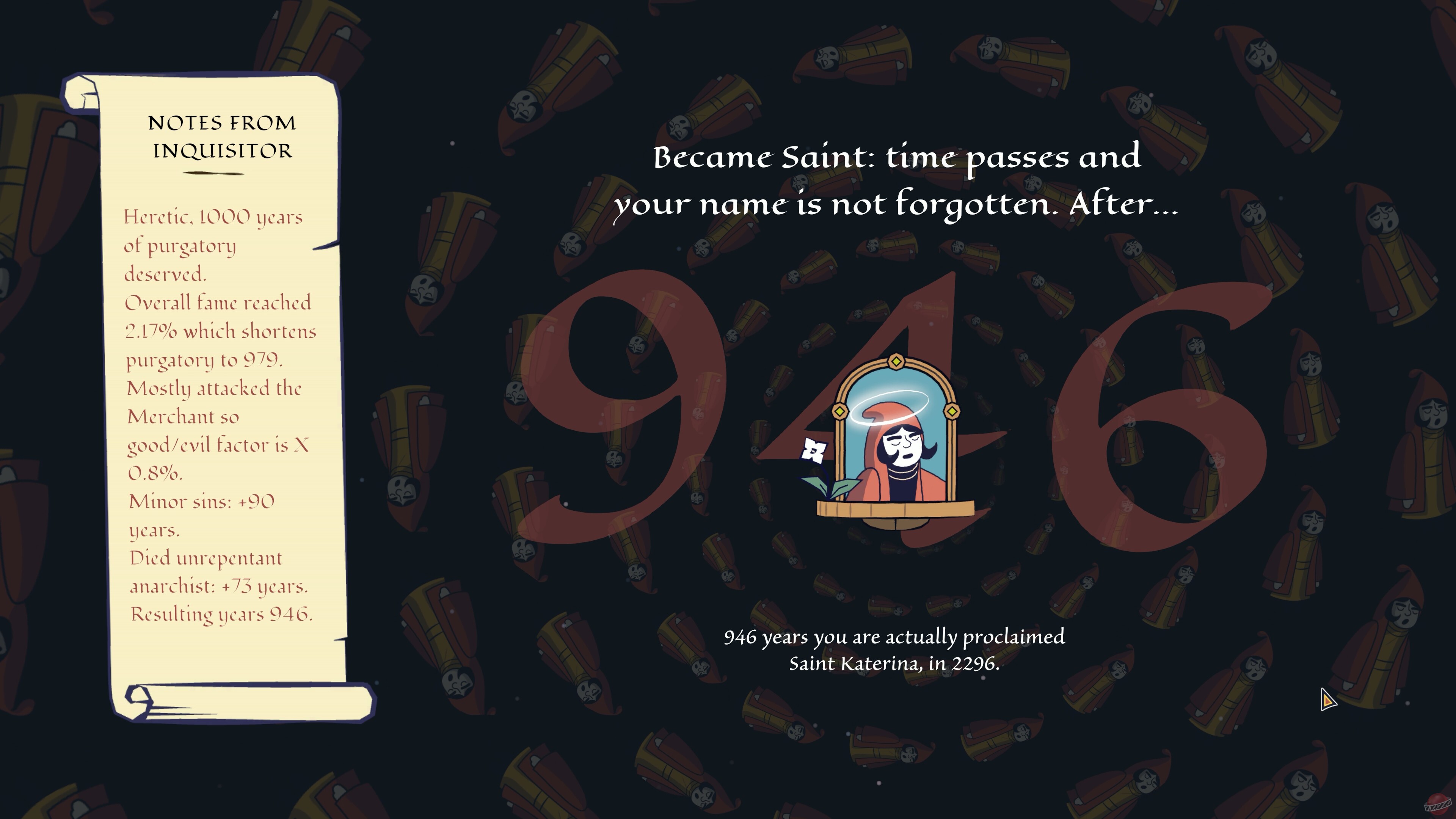 Скриншот из игры Becoming Saint - 2