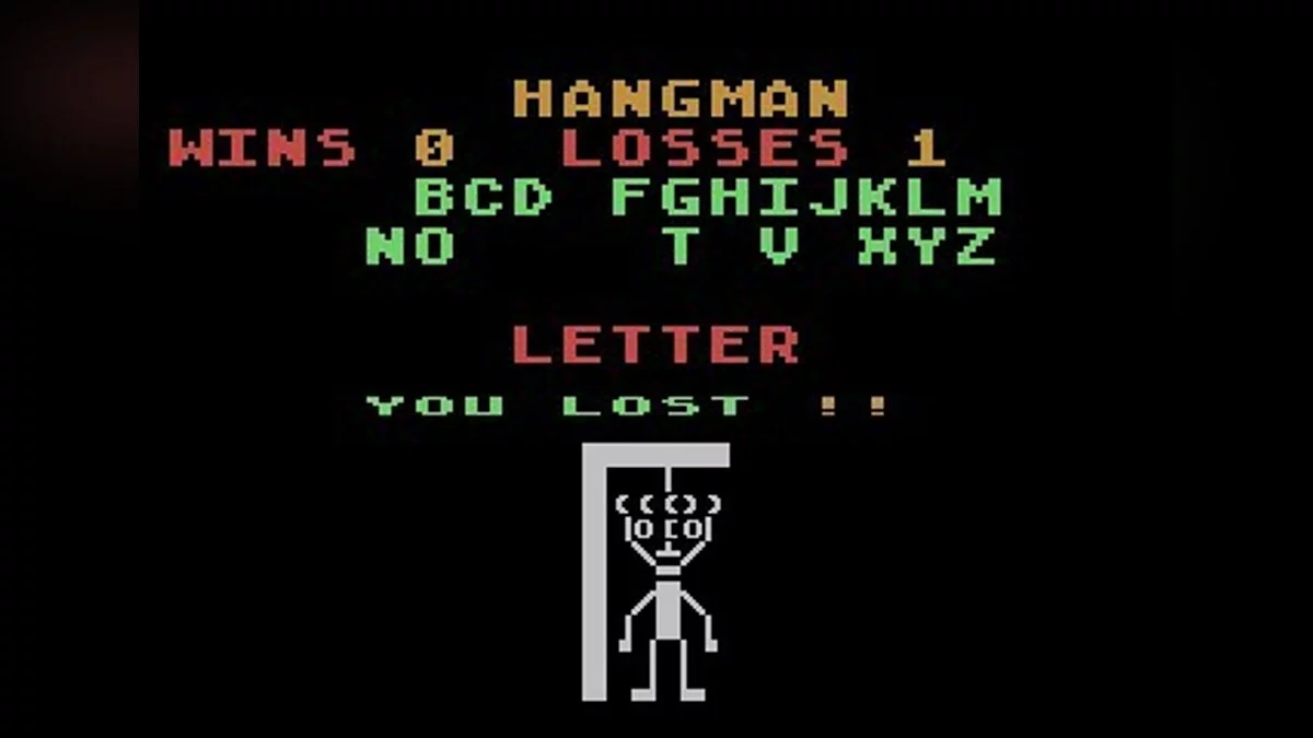 Скриншот из игры Hangman - 8