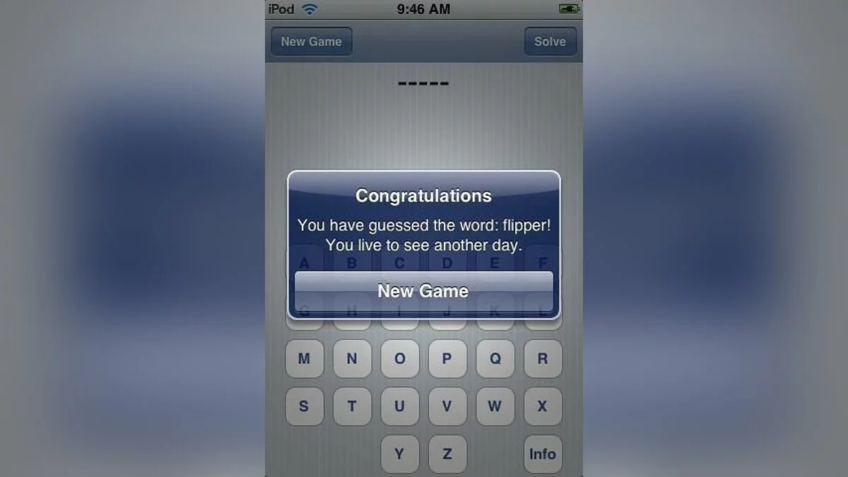 Скриншот из игры Hangman - 15