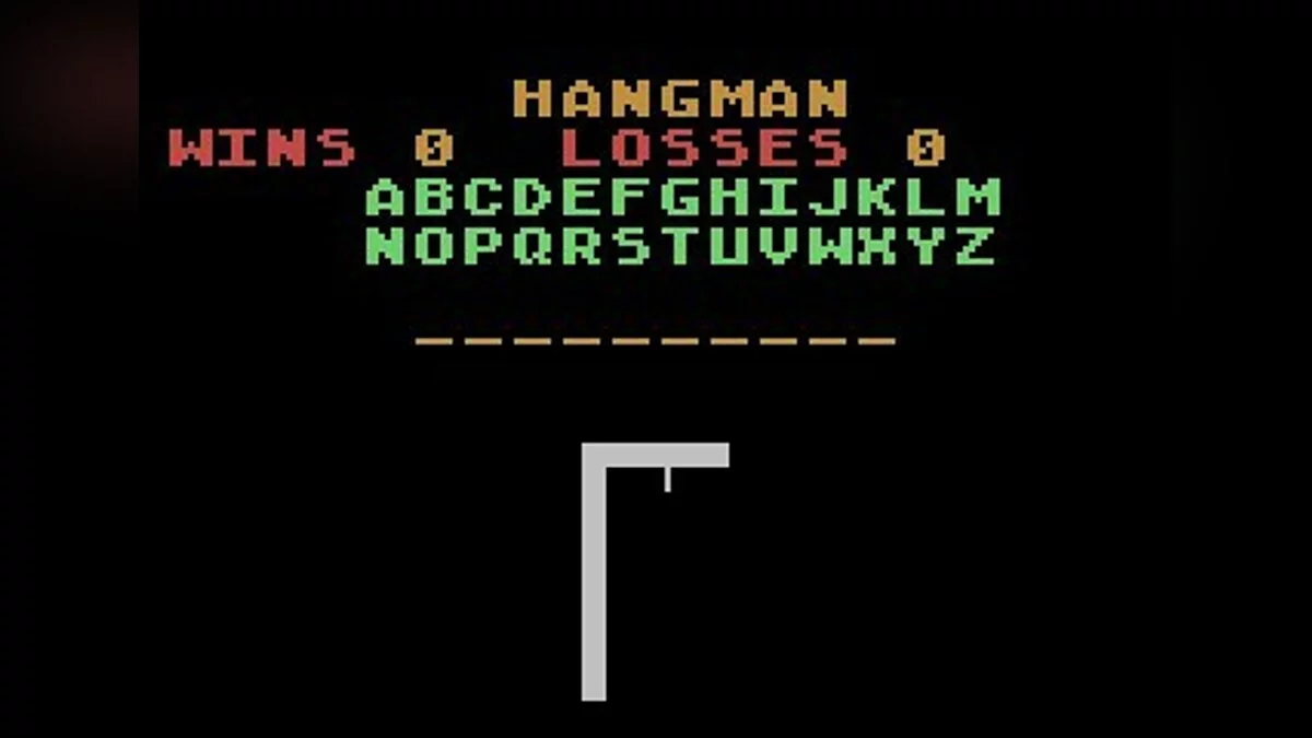 Скриншот из игры Hangman - 12