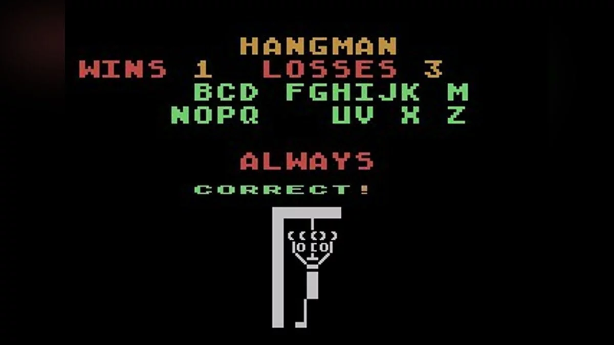 Скриншот из игры Hangman - 9