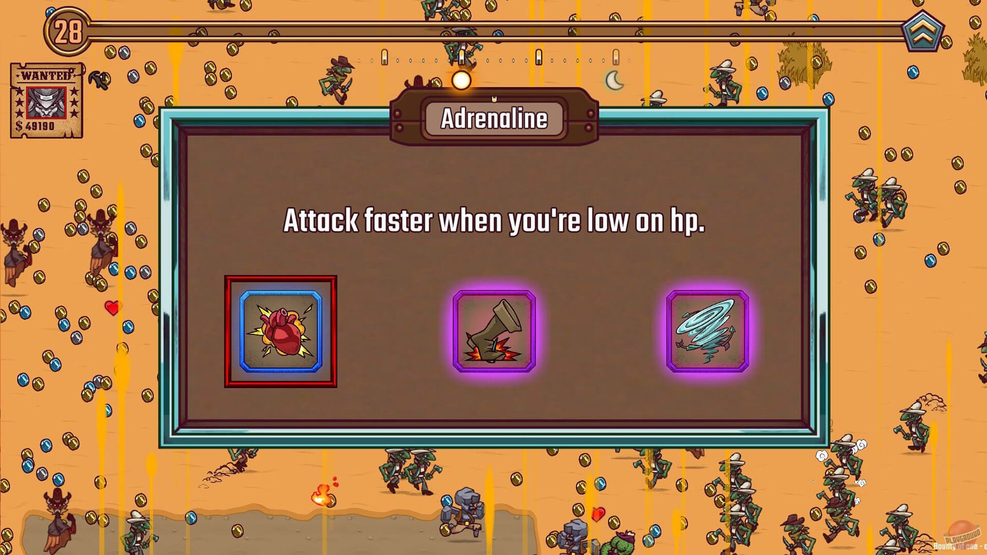 Скриншот из игры Bounty of One - 4