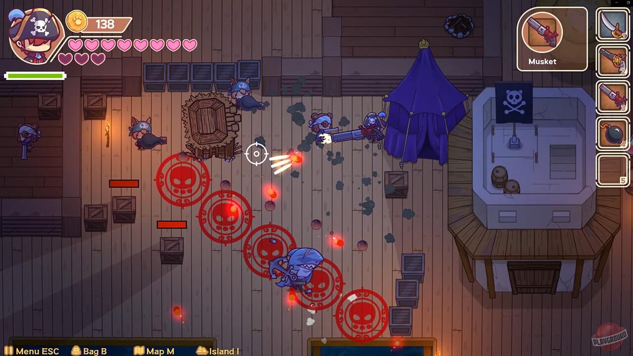 Скриншот из игры Miss Neko: Pirates - 4