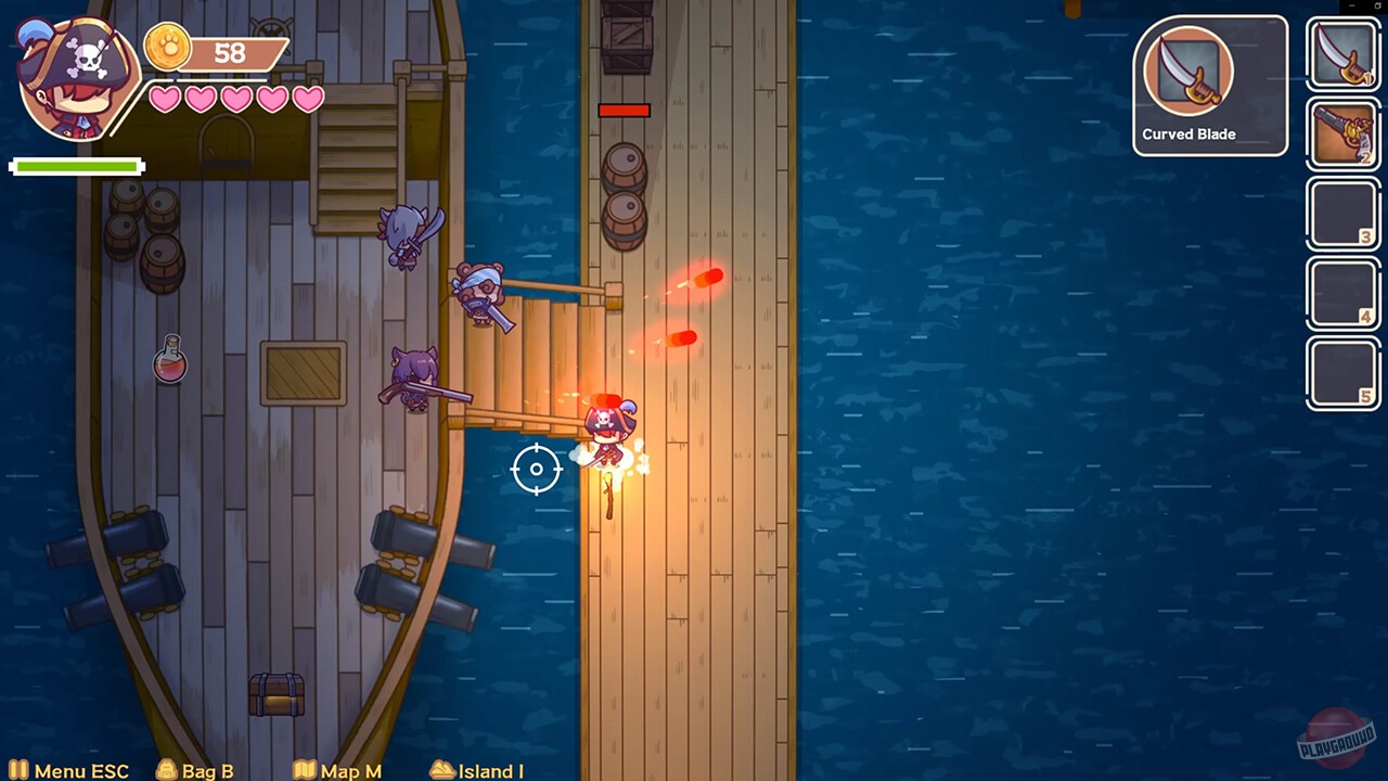Скриншот из игры Miss Neko: Pirates - 1
