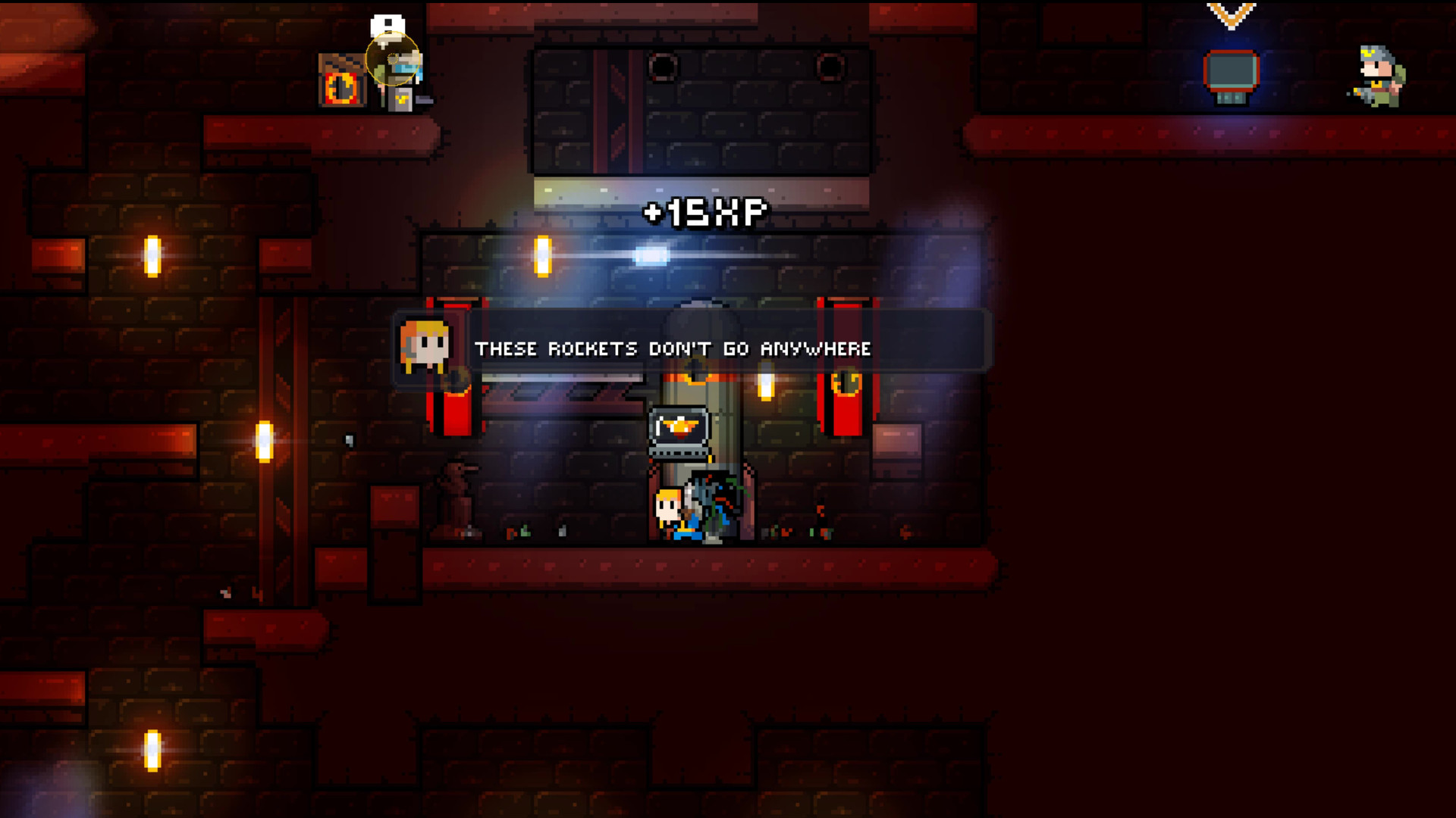 Скриншот из игры Gunslugs: Rogue Tactics - 1