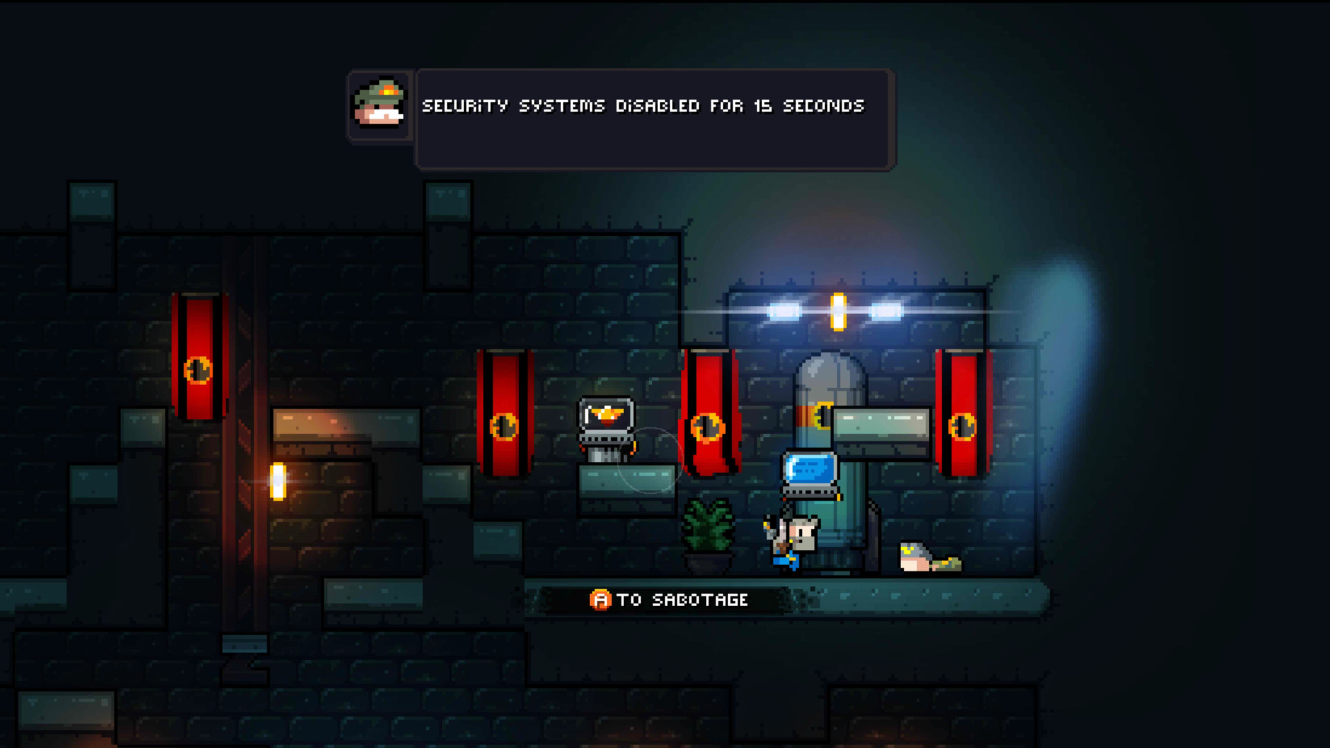 Скриншот из игры Gunslugs: Rogue Tactics - 4