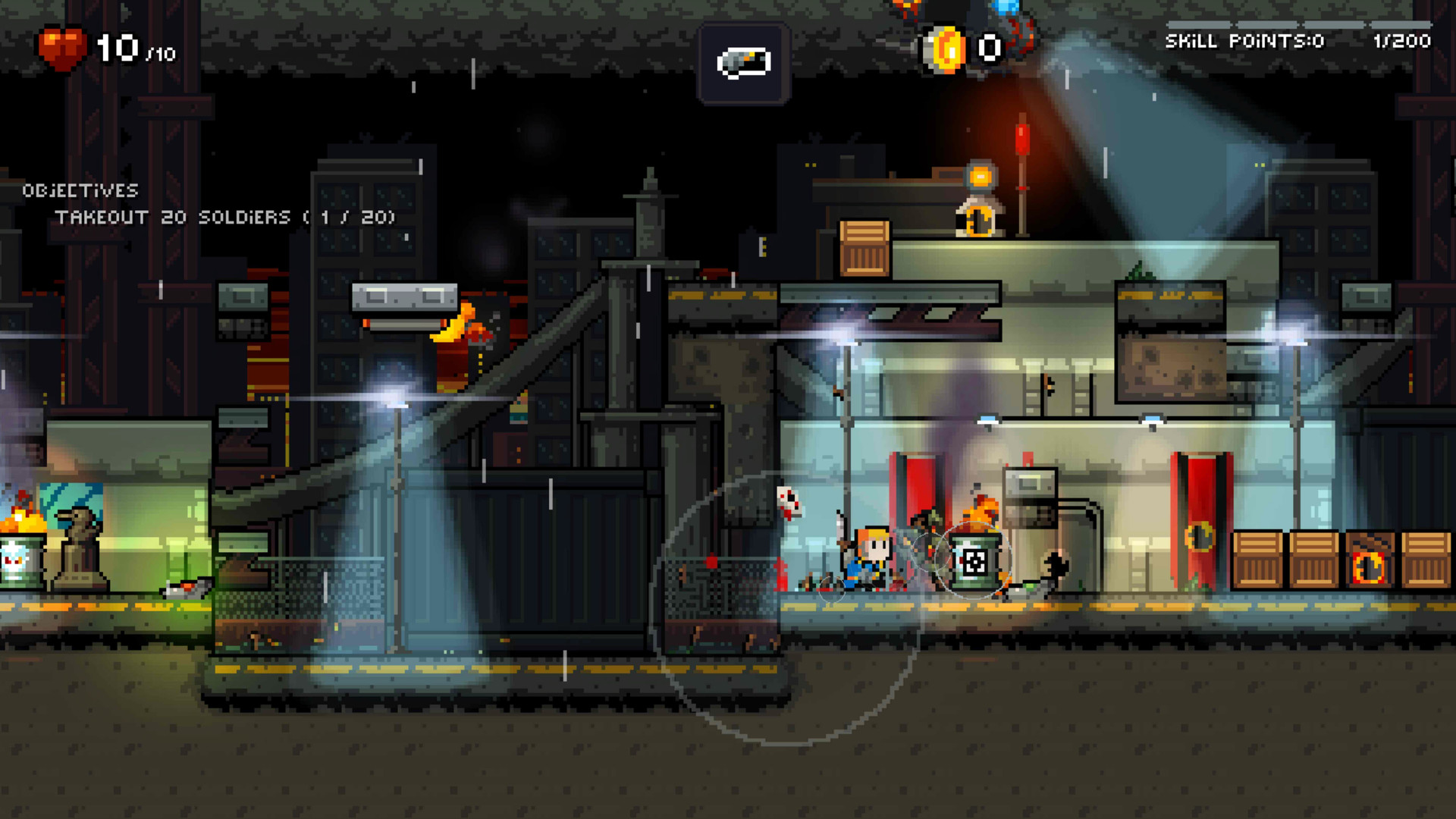 Скриншот из игры Gunslugs: Rogue Tactics - 5