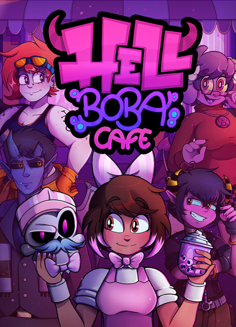 Обложка игры Hell Boba Cafe
