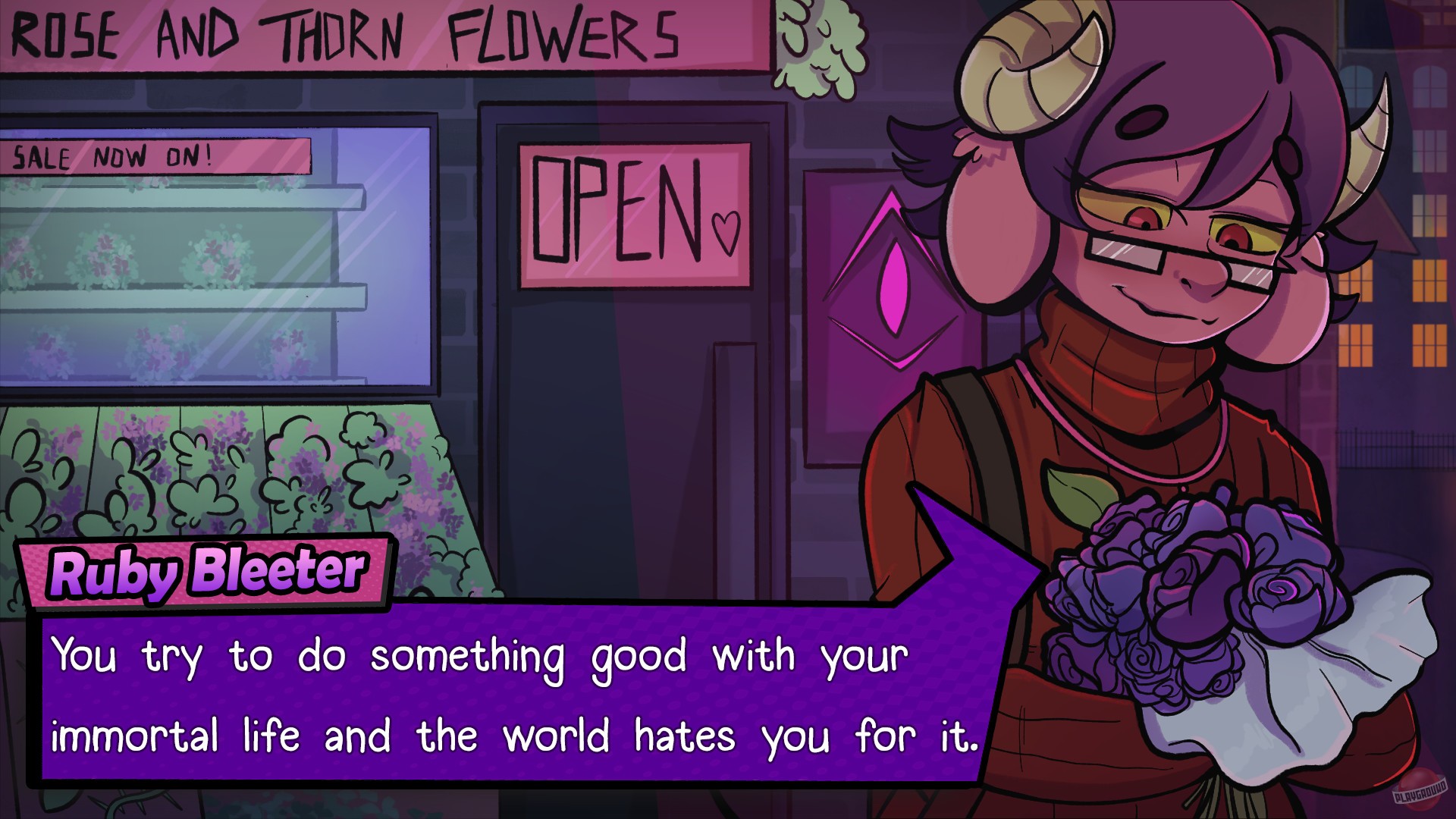 Скриншот из игры Hell Boba Cafe - 3