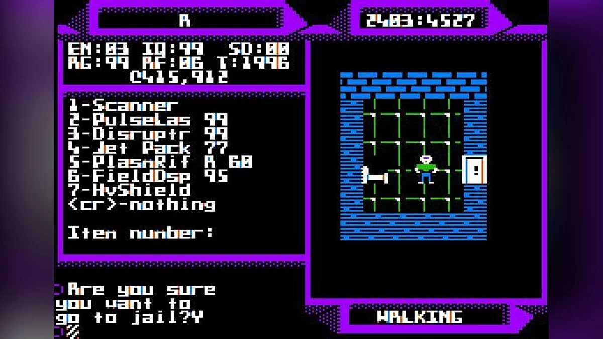 Скриншот из игры 2400 A.D. - 9