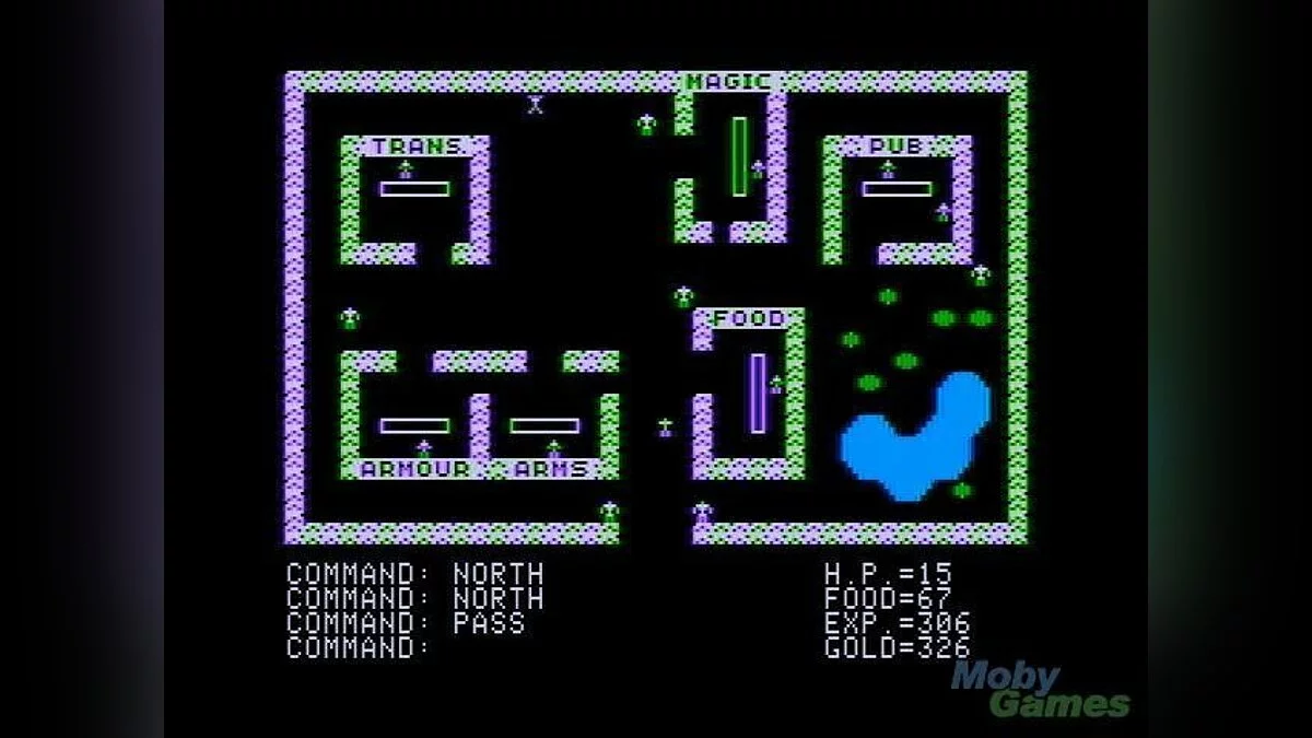 Скриншот из игры Ultima 1: The First Age of Darkness - 14