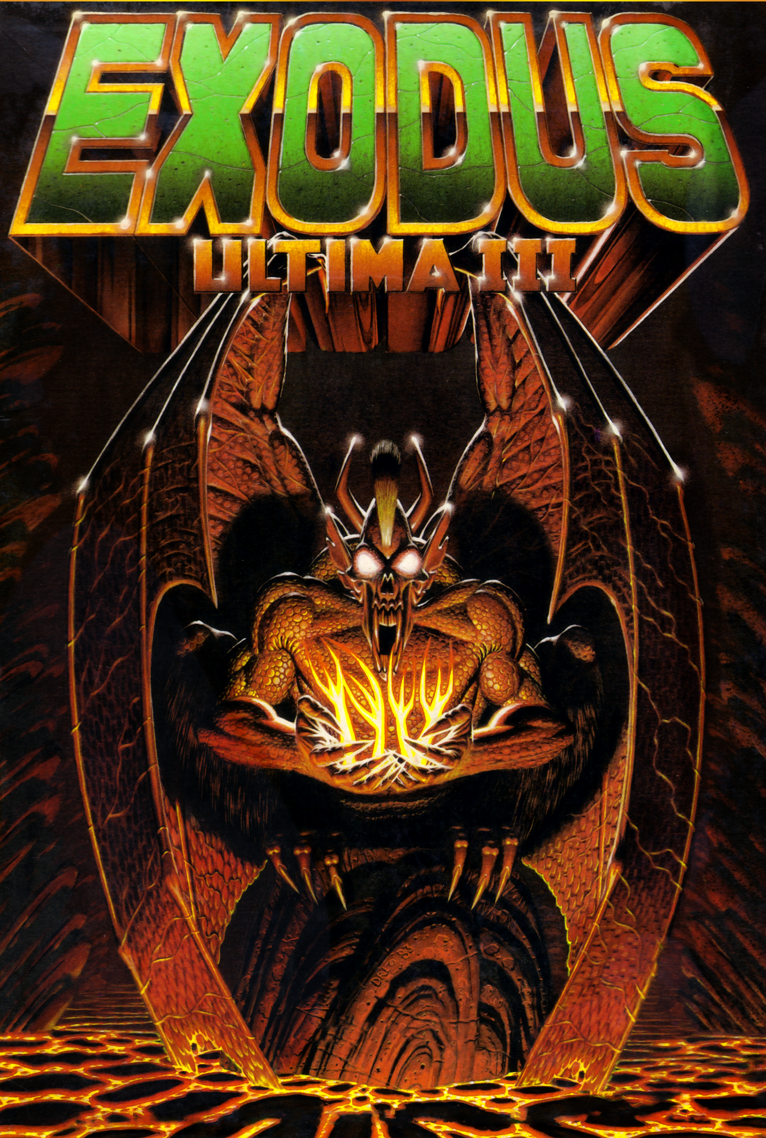Обложка игры Ultima 3: Exodus