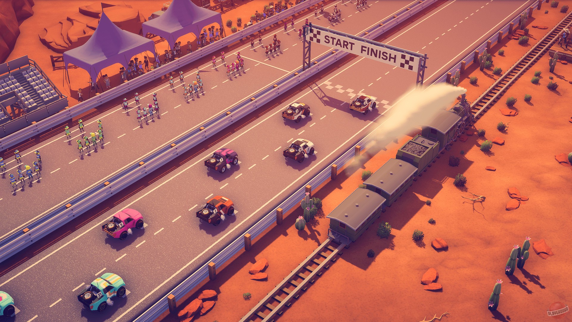 Скриншот из игры Circuit Superstars - 10