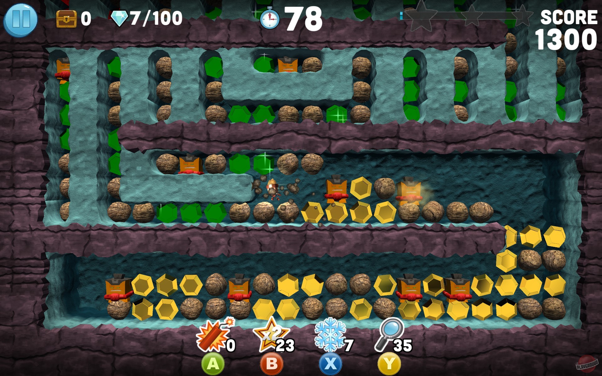 Скриншот из игры Boulder Dash - 5