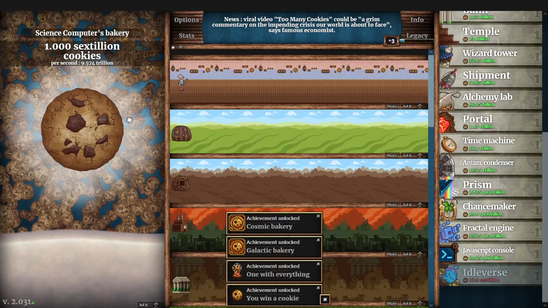 Скриншот из игры Cookie Clicker - 15
