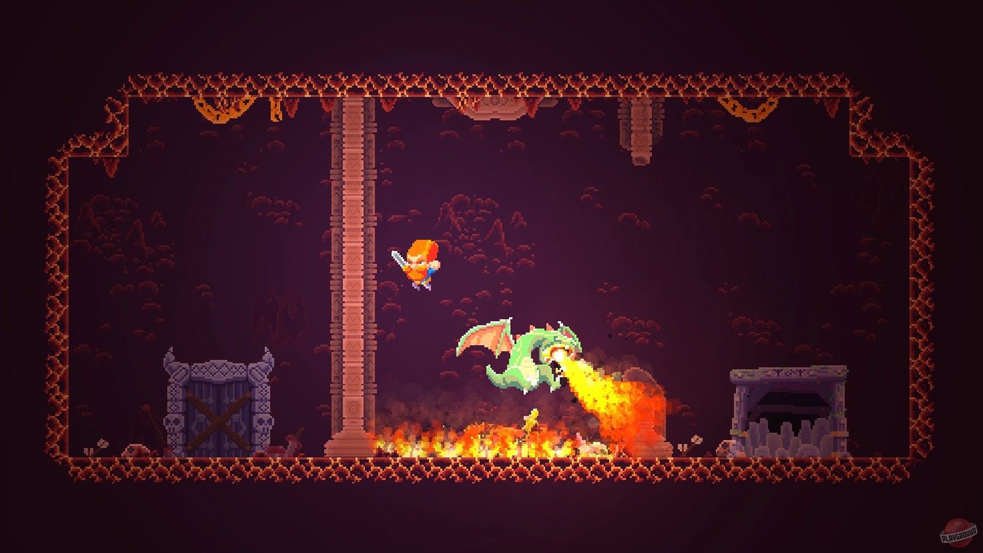 Скриншот из игры Dwarf Journey - 3