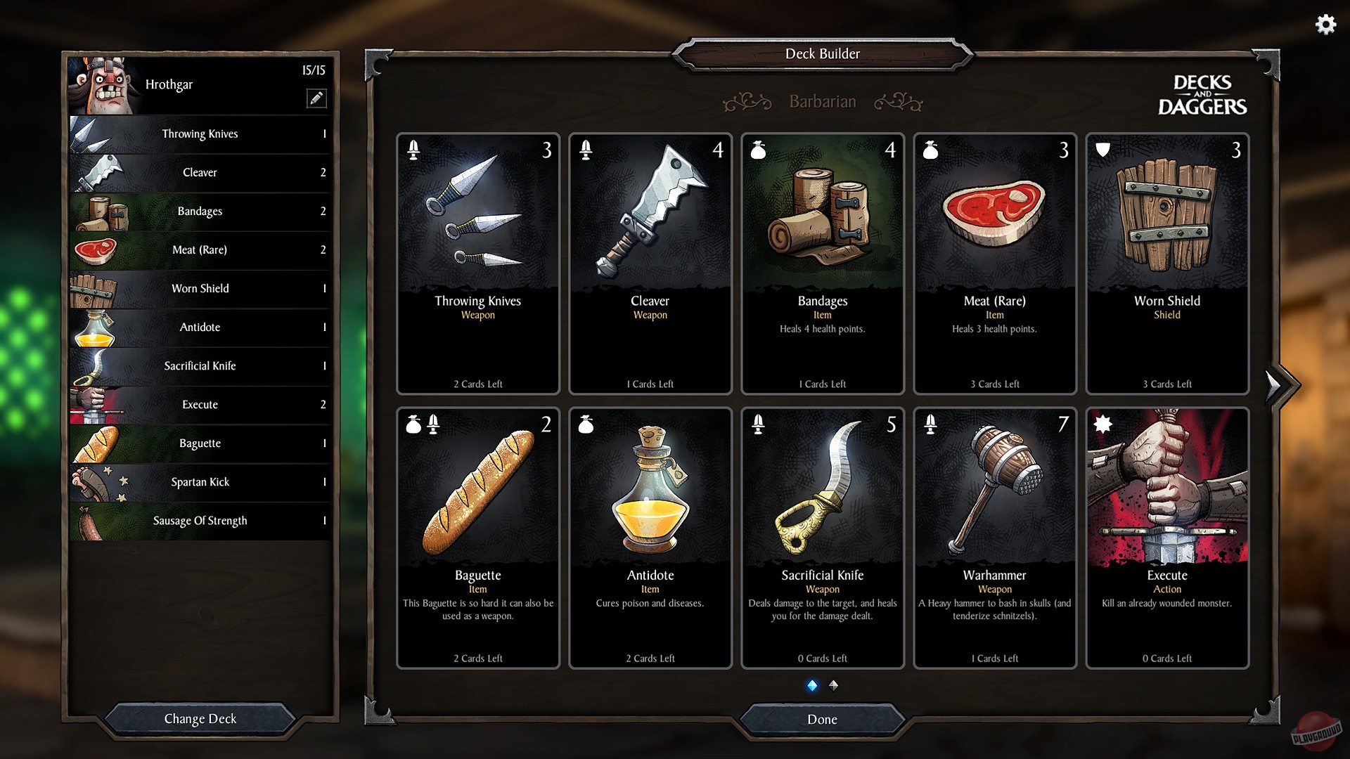 Скриншот из игры Decks & Daggers - 6