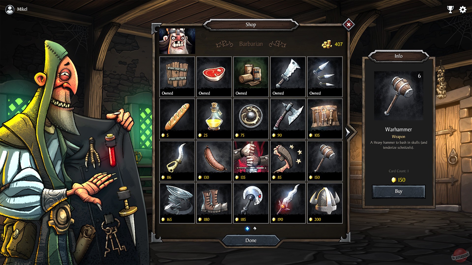 Скриншот из игры Decks & Daggers - 1