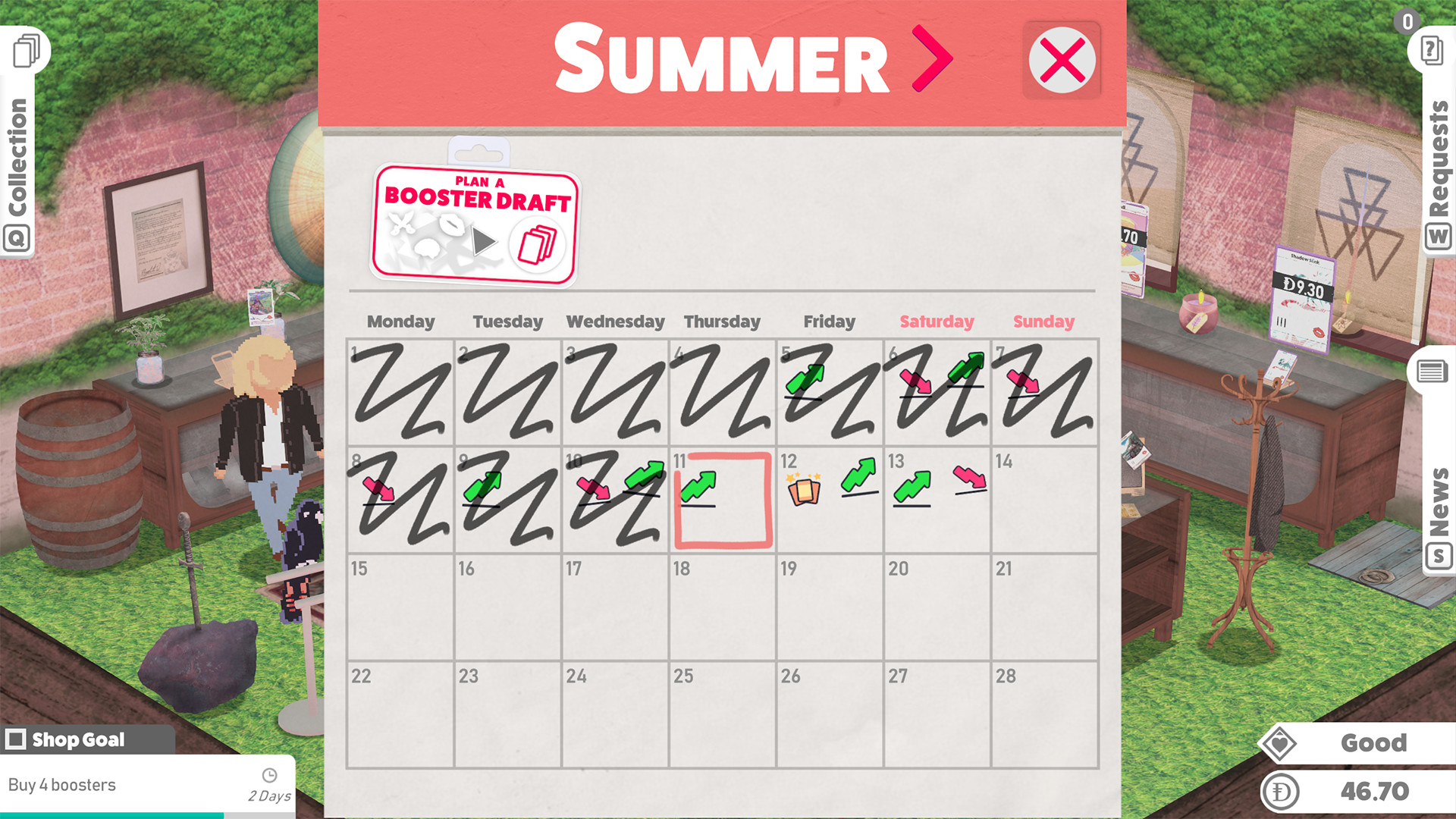 Скриншот из игры Kardboard Kings: Card Shop Simulator - 9
