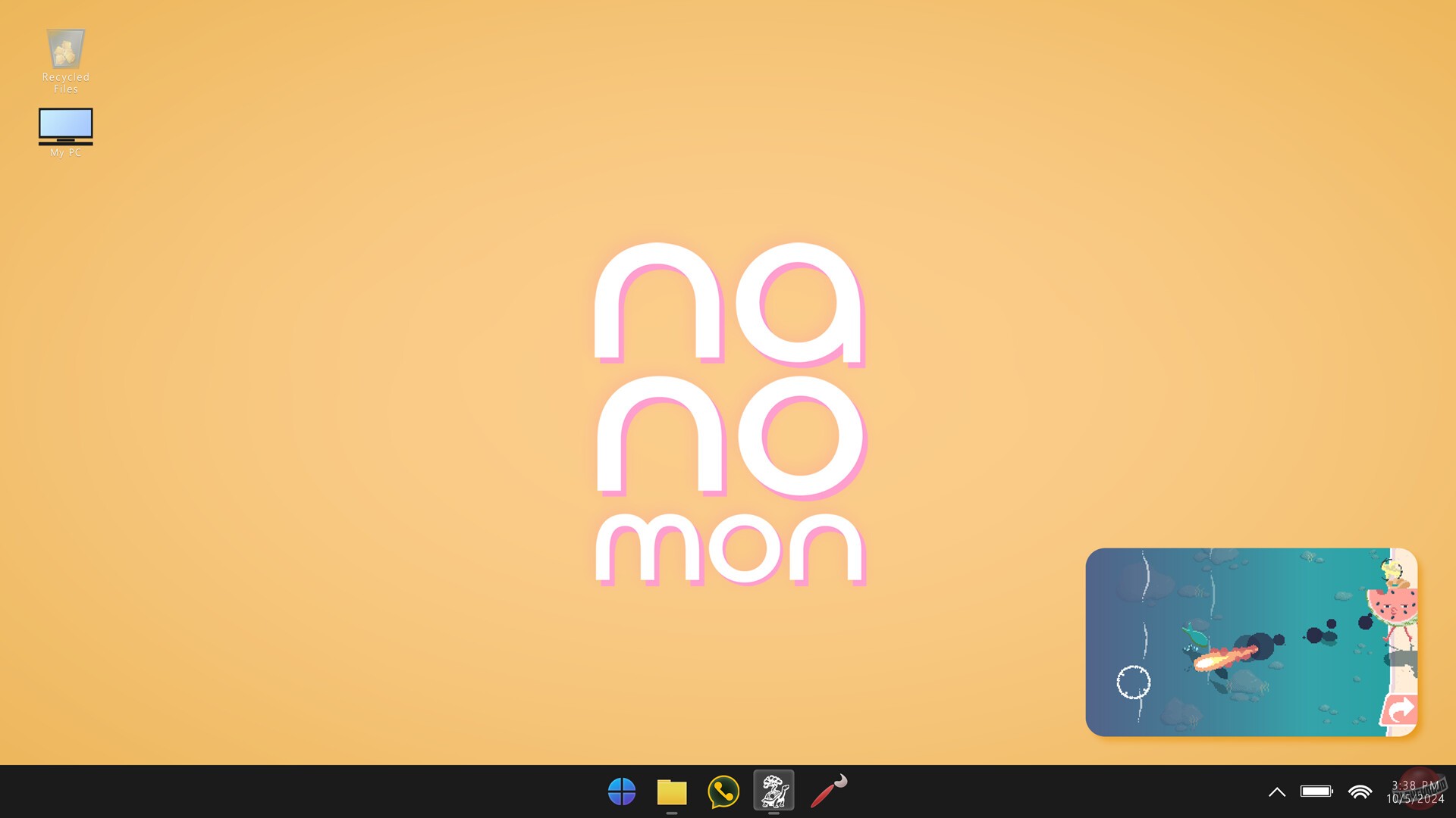 Скриншот из игры Nanomon Virtual Pet - 5