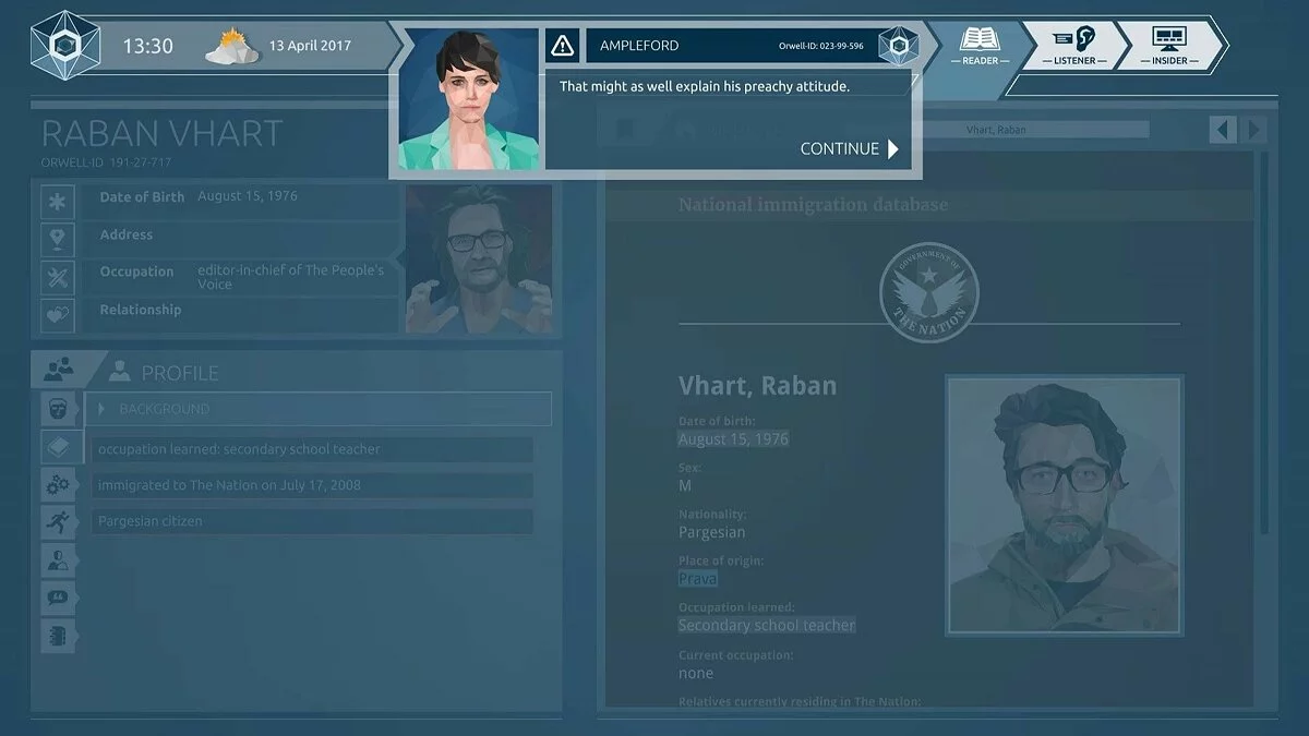 Скриншот из игры Orwell: Ignorance is Strength - 22