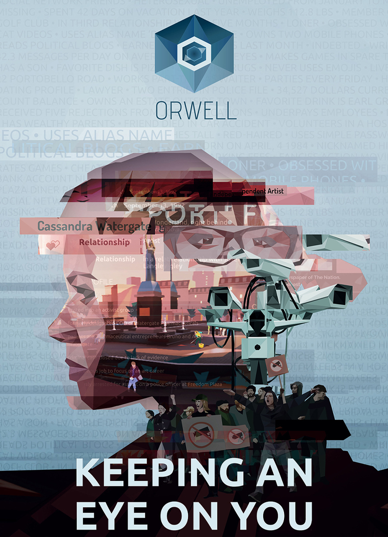 Обложка игры Orwell: Keeping an Eye On You