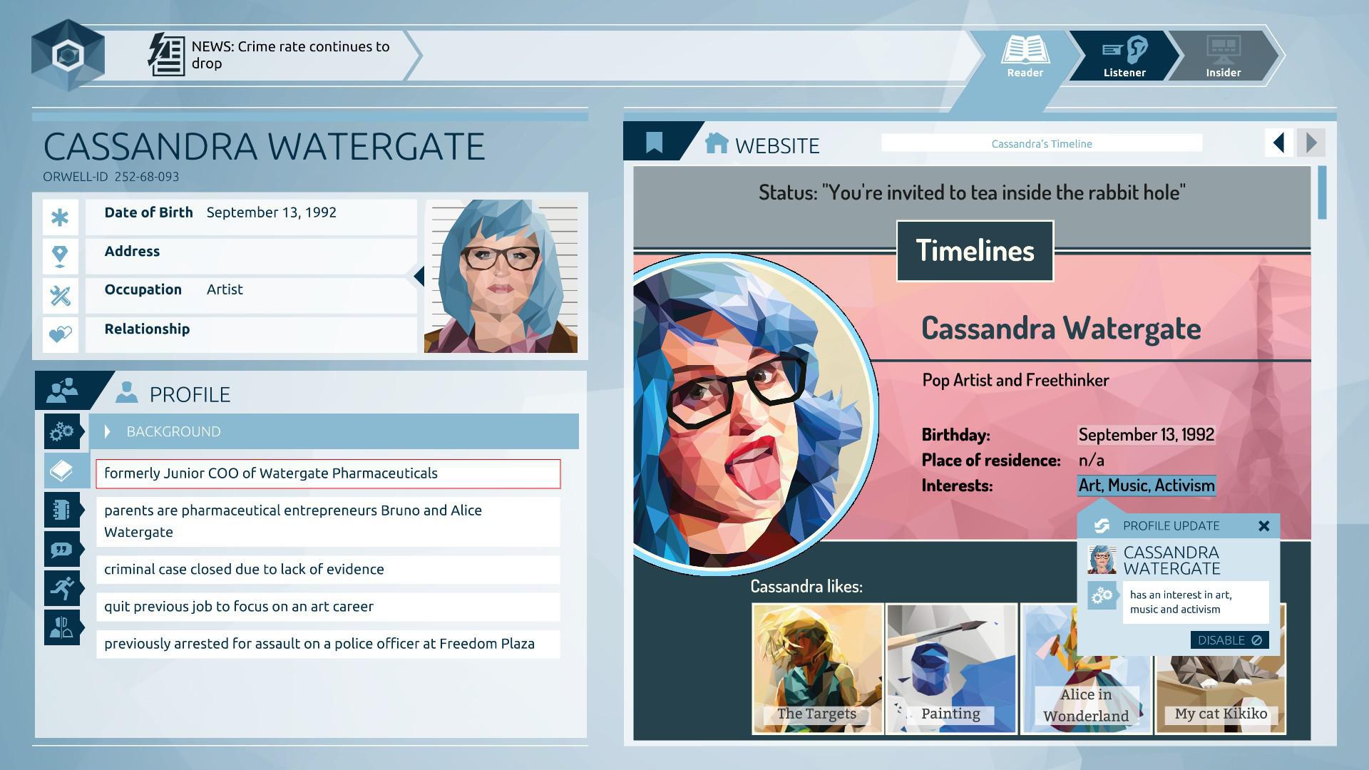 Скриншот из игры Orwell: Keeping an Eye On You - 26