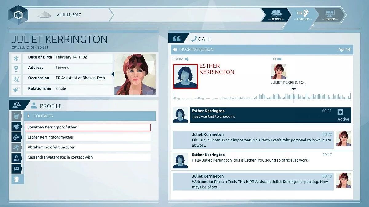 Скриншот из игры Orwell: Keeping an Eye On You - 42