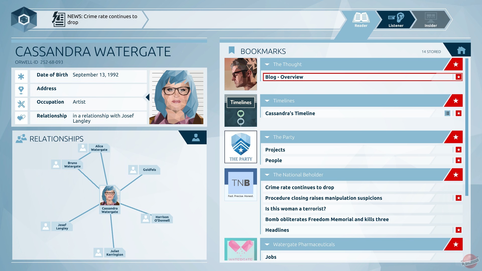 Скриншот из игры Orwell: Keeping an Eye On You - 8