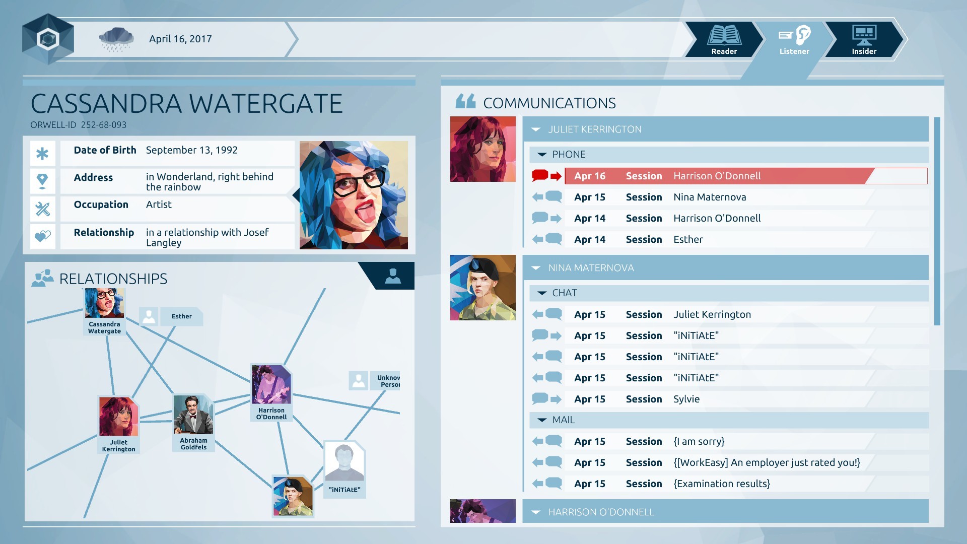 Скриншот из игры Orwell: Keeping an Eye On You - 58