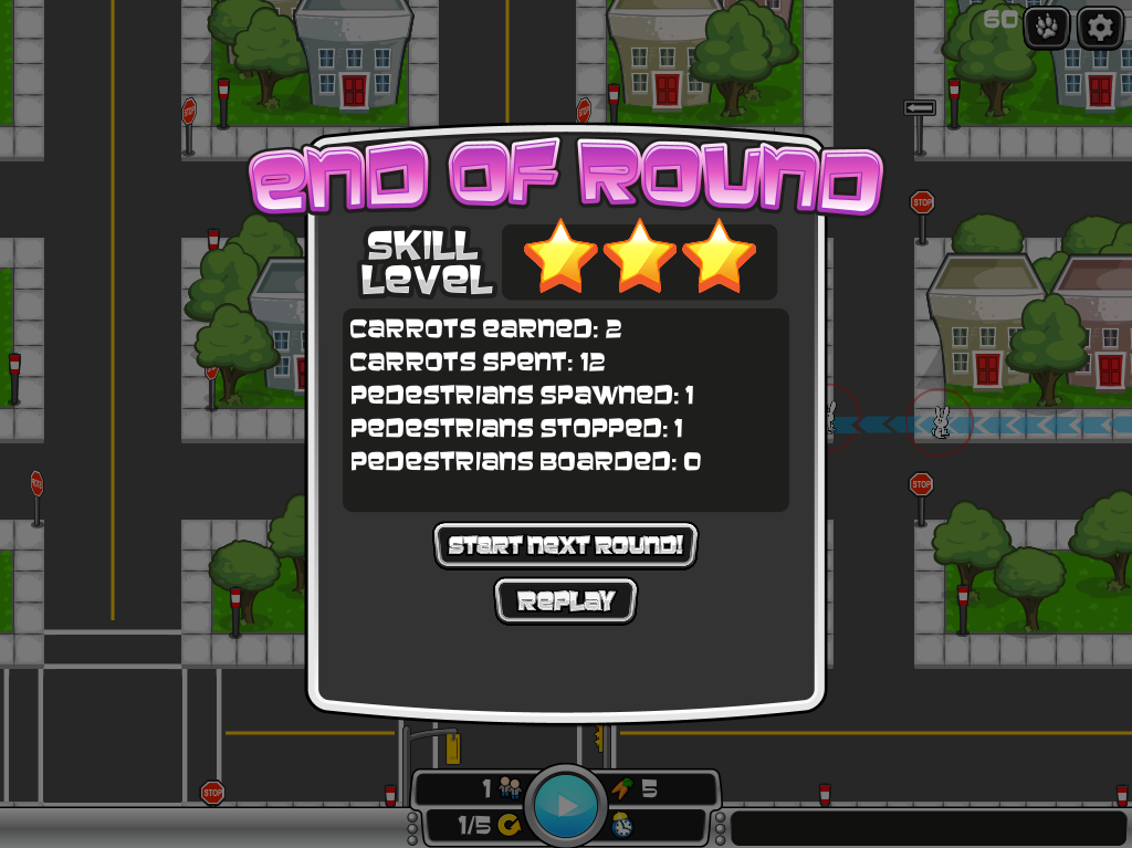 Скриншот из игры Bunnies and Buses - 4