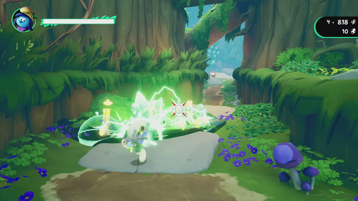Скриншот из игры The Smurfs 2: The Prisoner of the Green Stone - 3