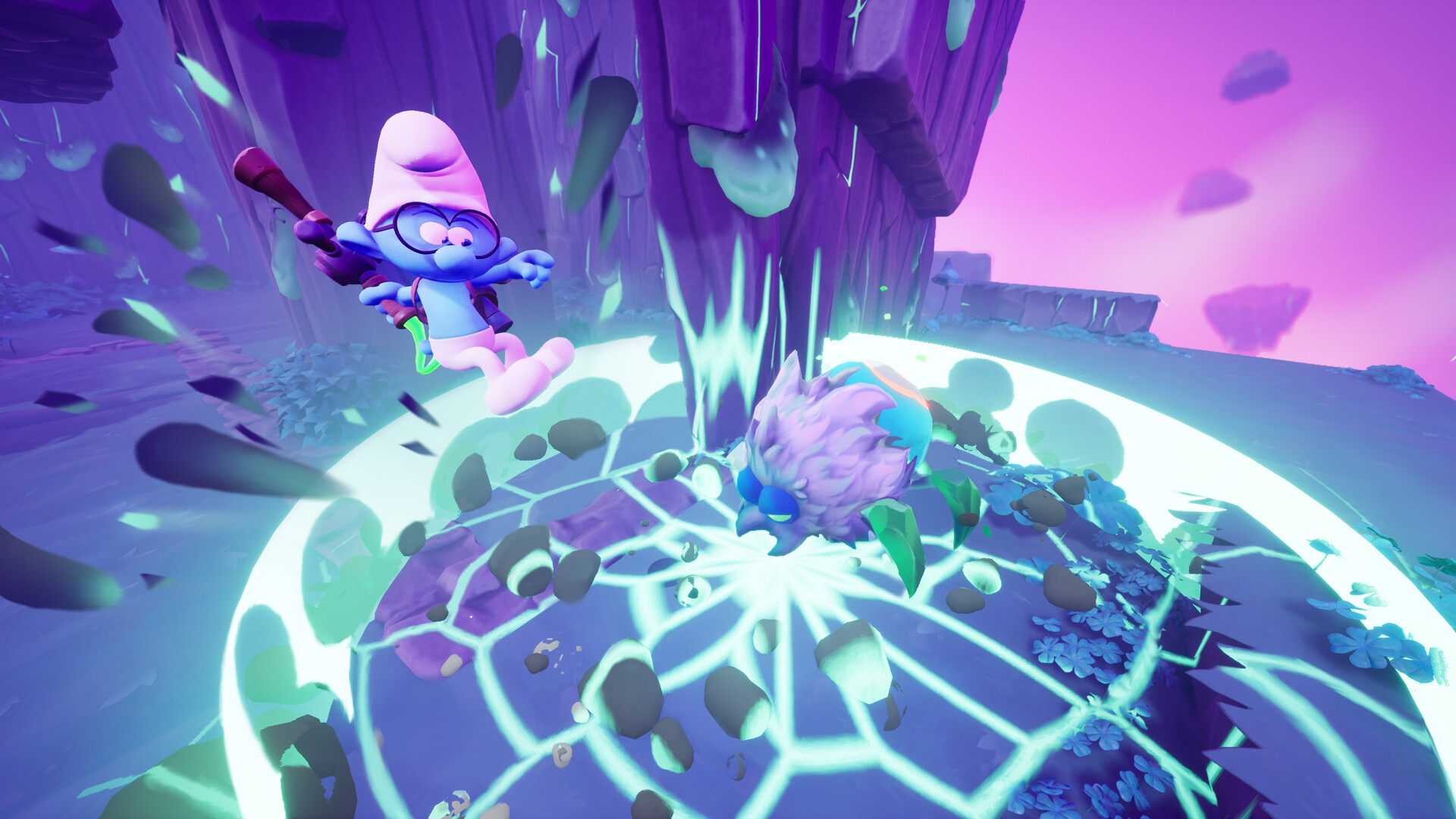Скриншот из игры The Smurfs 2: The Prisoner of the Green Stone - 1