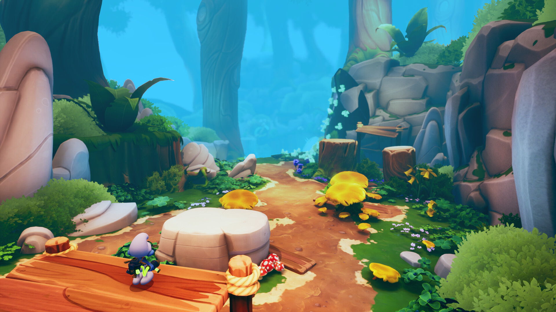 Скриншот из игры The Smurfs 2: The Prisoner of the Green Stone - 24