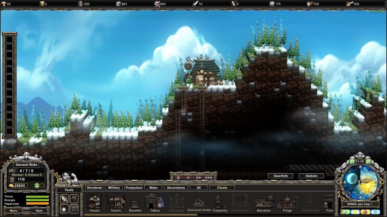 Скриншот из игры StoneDeep - 2