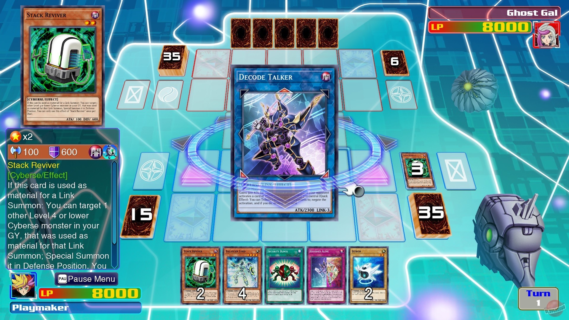 Скриншот из игры Yu-Gi-Oh! Legacy of the Duelist : Link Evolution - 8