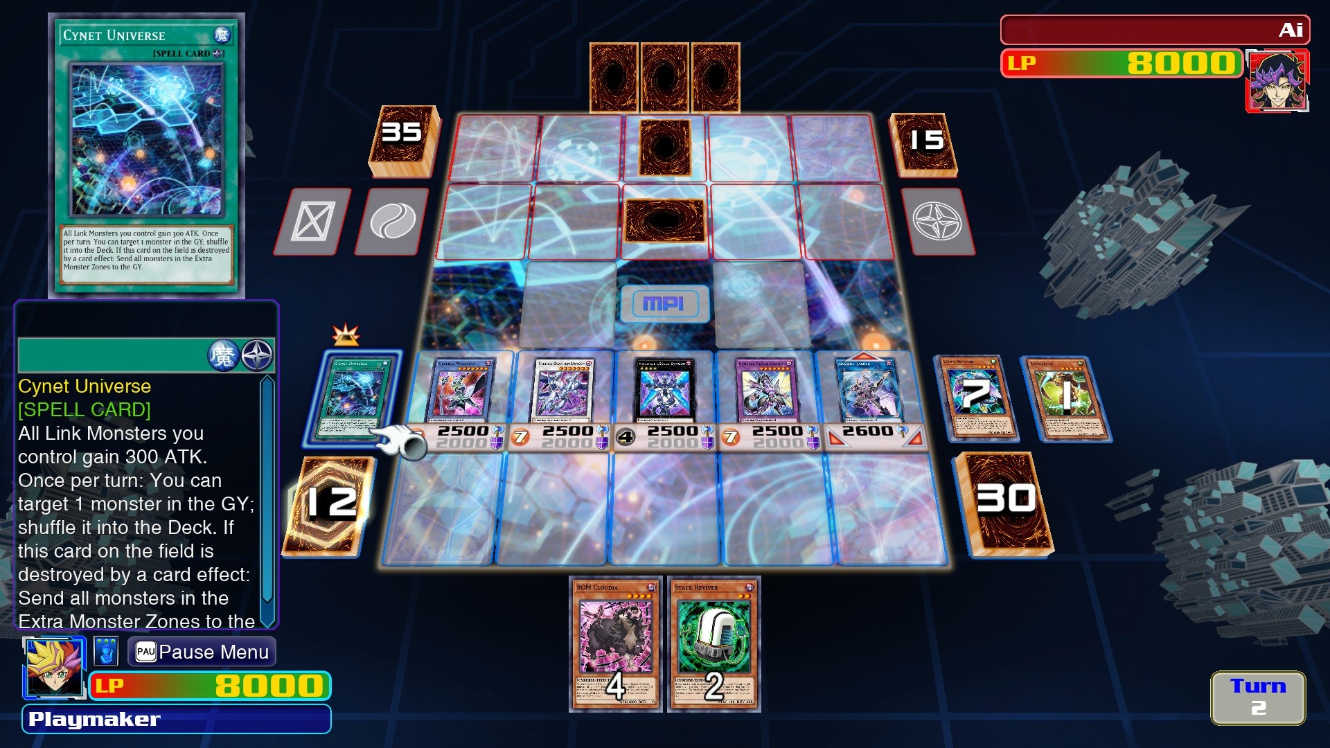 Скриншот из игры Yu-Gi-Oh! Legacy of the Duelist : Link Evolution - 12
