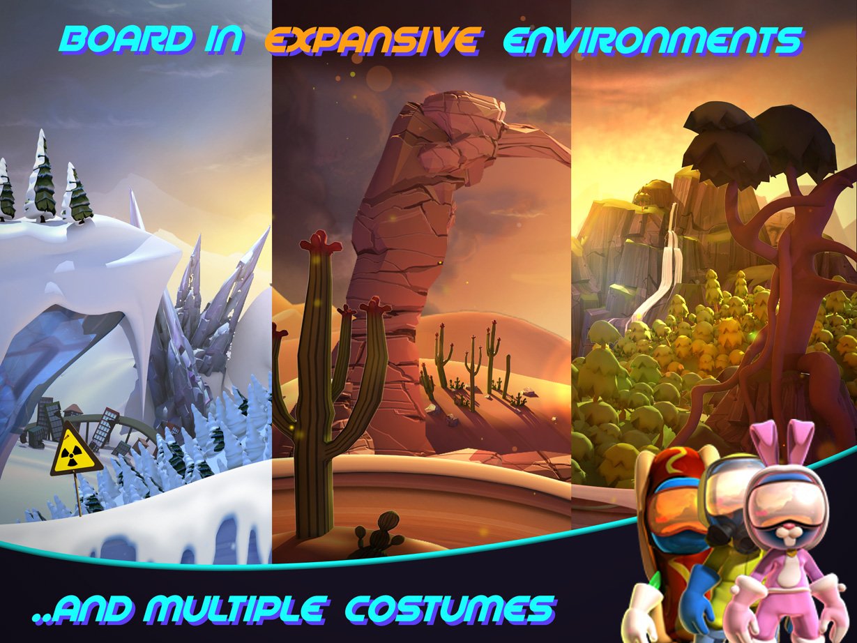 Скриншот из игры RAD Boarding - 3