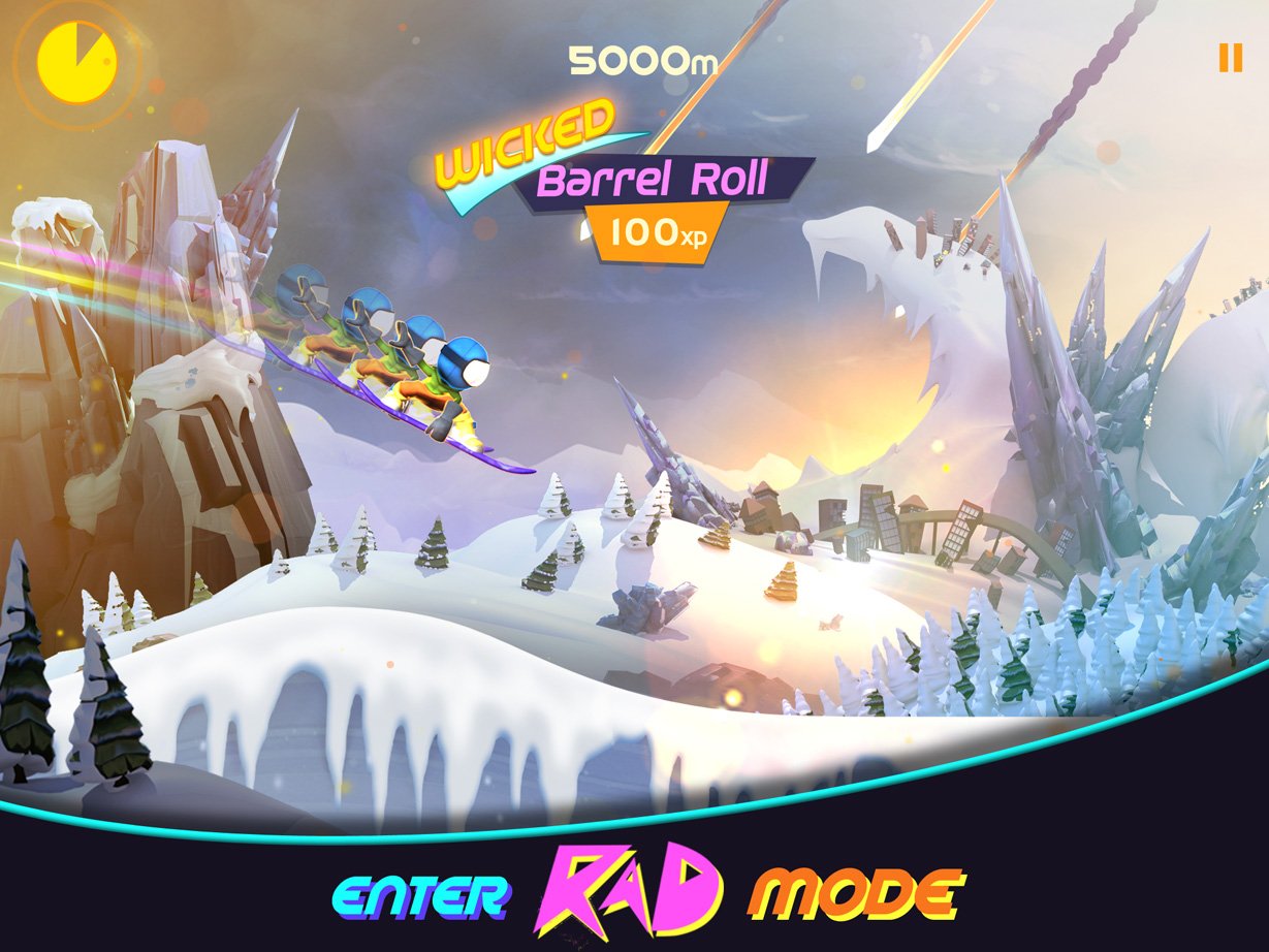 Скриншот из игры RAD Boarding - 5