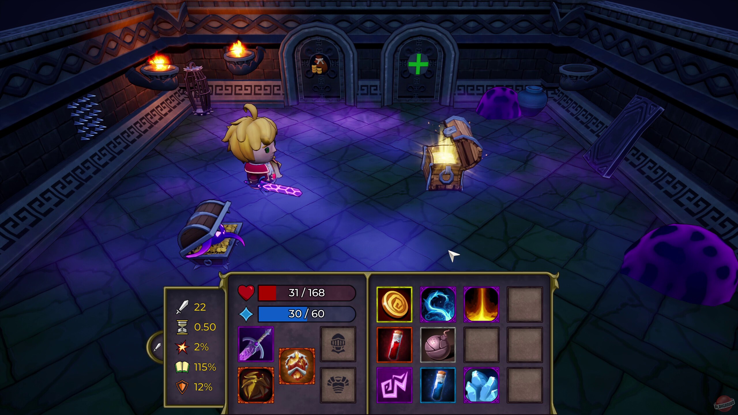 Скриншот из игры Underquest - 2