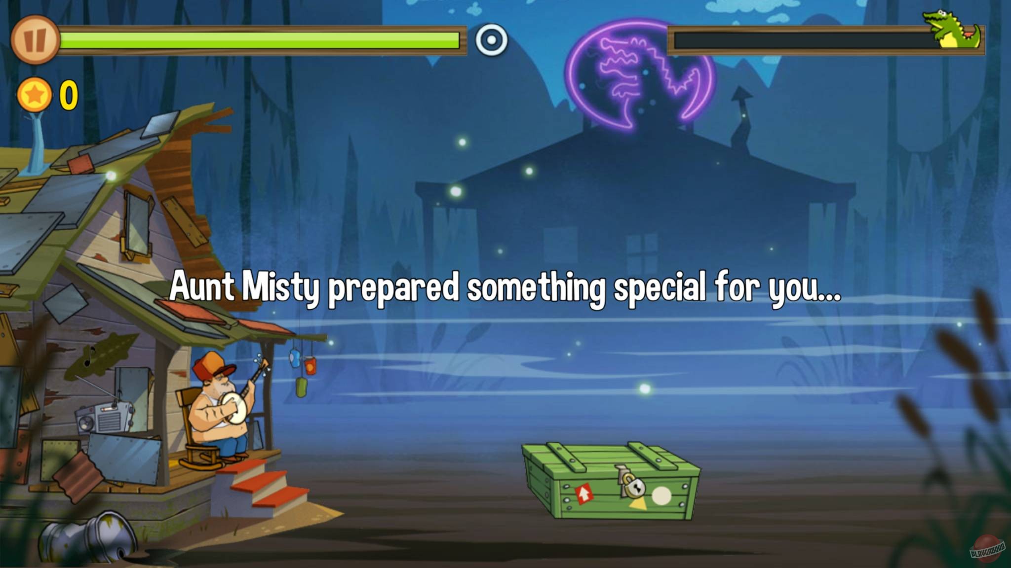 Скриншот из игры Swamp Attack - 1