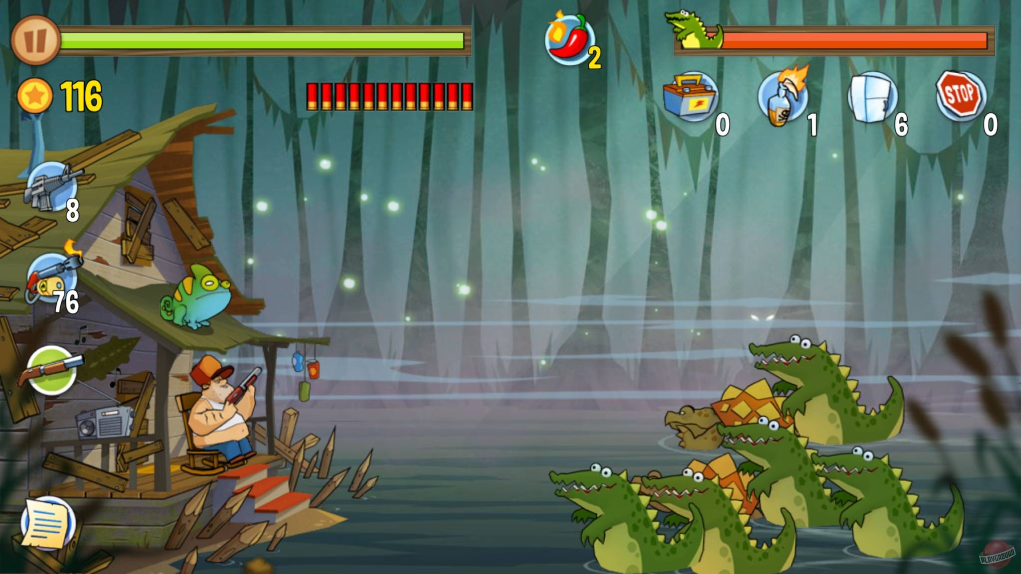 Скриншот из игры Swamp Attack - 5